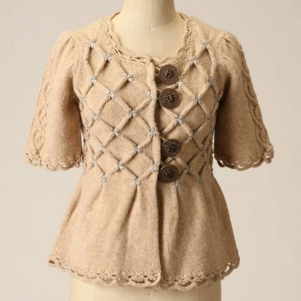 Anthropologie Lisel Cardigan by Leifsdottir S XS